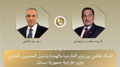 «تعزيز التعاون والاستقرار بالقارة الأفريقية».. اتصال هاتفي بين وزير الخارجية ونظيره السيشلي – اونلي ليبانون