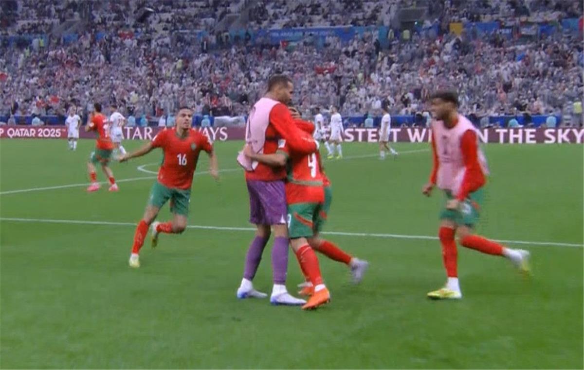 فيديو | عبد الرزاق حمد لله يسجل هدف المغرب الثالث أمام الأردن