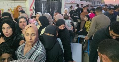 زحام من الناخبين على لجان القنطرة غرب بإعادة انتخابات النواب فى الإسماعيلية