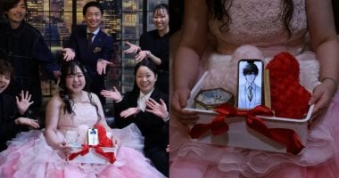 امرأة يابانية تتزوج شخصية افتراضية من ChatGPT فى حفل رمزى.. صور