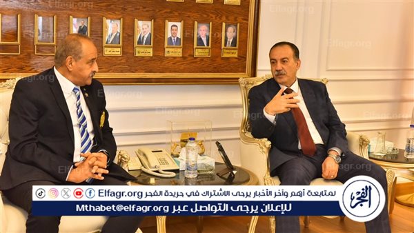 محافظ أسيوط يبحث مع نادي روتارى سبل التعاون المشترك