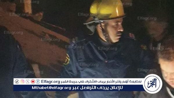 انهيار منزل مكوّن من 3 طوابق وجارى إخلاء السكان بمنطقة طه السبع