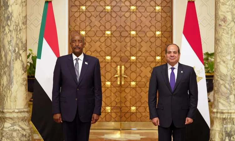 خلال لقائه «البرهان».. الرئيس السيسي يشدد على ثوابت الموقف المصري الداعم لوحدة السودان