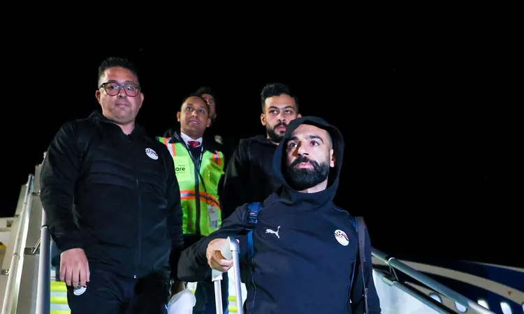 لقطات من.وصول بعثة منتخب مصر إلى أكادير استعدادًا للمشاركة في كأس الأمم الأفريقية بالمغرب (صور)