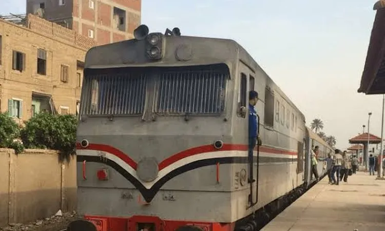خروج عربة من «قطار طنطا – القاهرة» عن مسارها.. تفاصيل