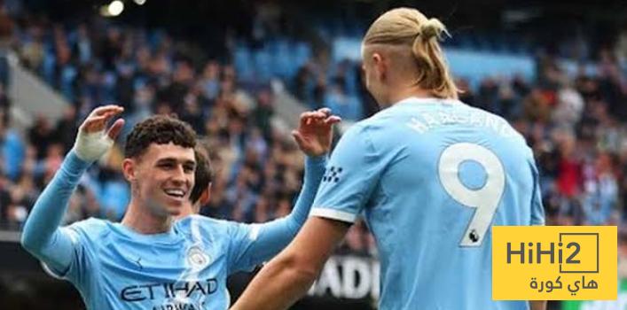 مانشستر سيتي في أفضل أحواله قبل مواجهة برينتفورد