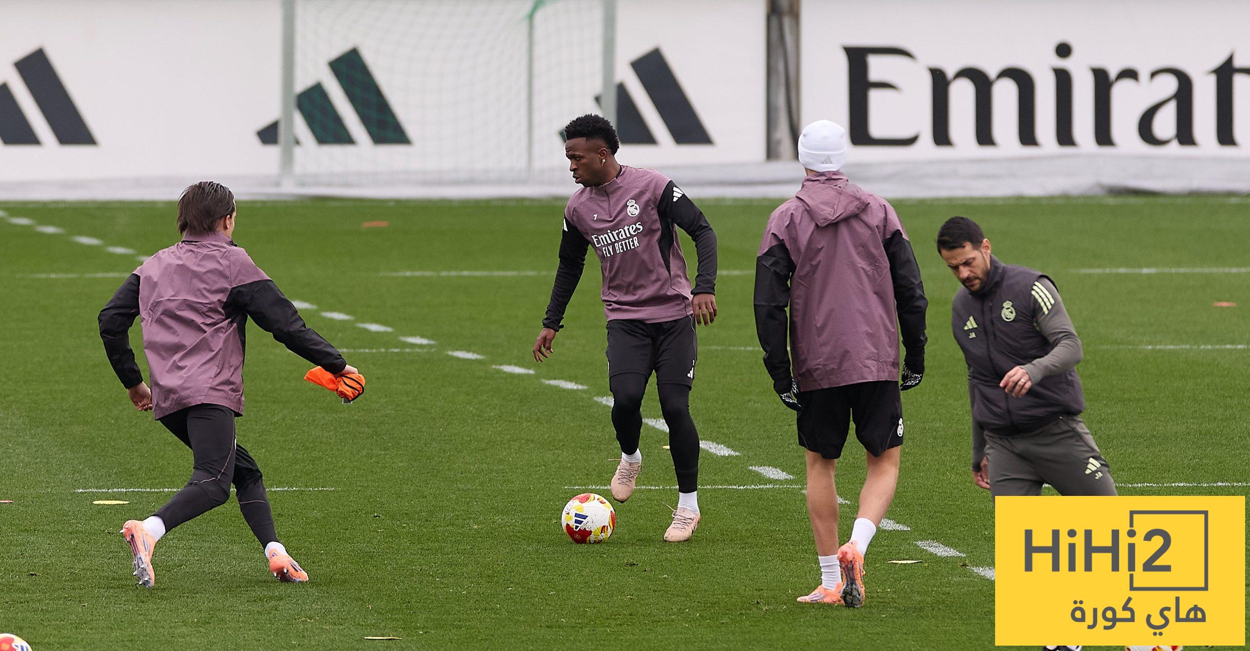 بارقة أمل في تدريبات ريال مدريد قبل مواجهة إشبيلية