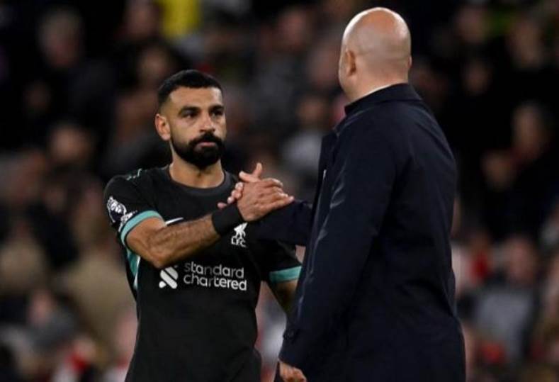 أونلي ليبانون : ديلي ميل: آرني سلوت لم يعد يخشى استبعاد محمد صلاح من المباريات