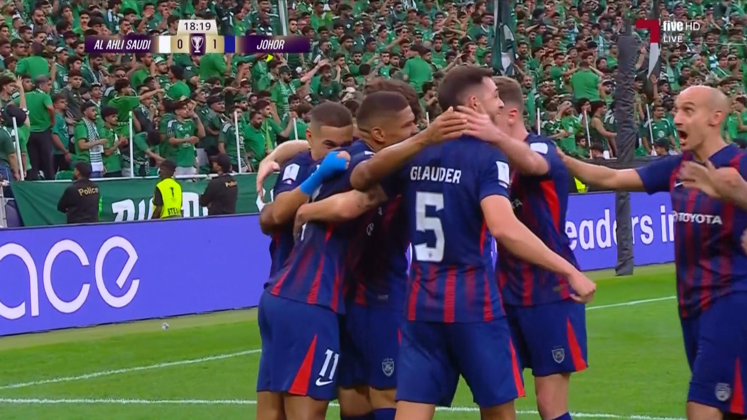 أونلي ليبانون : اهداف مباراة الاهلي وجوهور في دوري ابطال اسيا