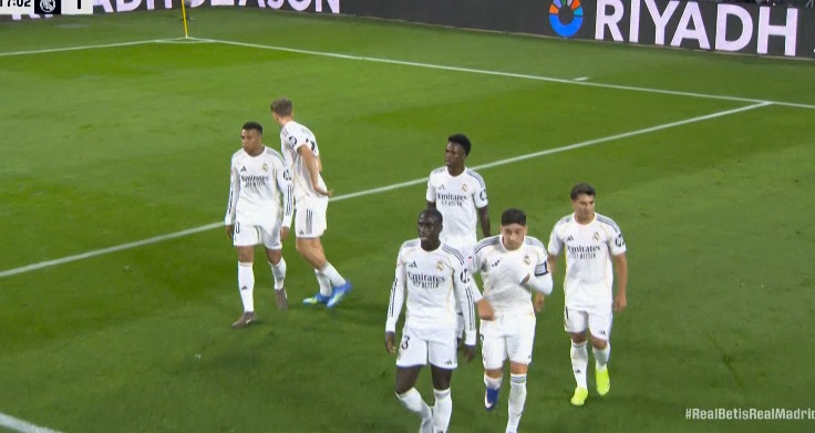 أونلي ليبانون : اهداف مباراة ريال مدريد وريال بيتيس في الدوري الاسباني