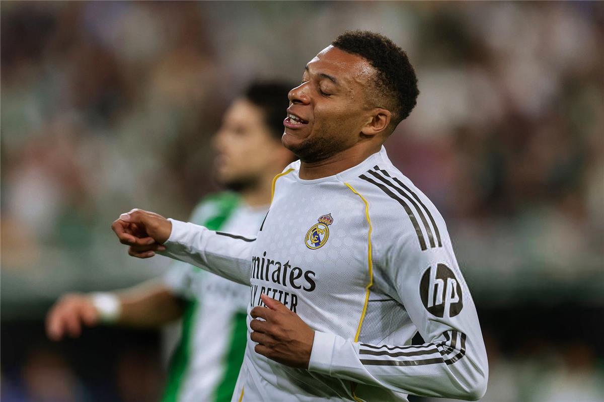 أونلي ليبانون : كيليان مبابي يثير القلق في مباراة ريال مدريد وريال بيتيس