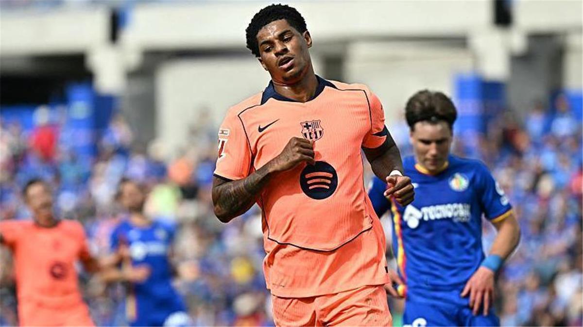 أونلي ليبانون : حقيقة رحيل راشفورد عن برشلونة وعودته إلى مانشستر يونايتد