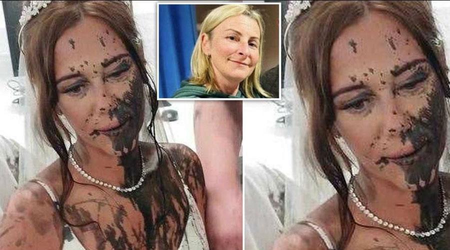 أونلي ليبانون : انتقام أسود من شقيقة العريس.. بريطانية تُغطى بالطلاء يوم زفافها