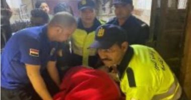 أونلي ليبانون : الحماية المدنية تساعد مريضة بإنزالها من الطابق السادس ونقلها للمستشفى بالمطرية