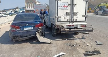 أونلي ليبانون : إصابة 10 أشخاص إثر حادث تصادم سيارتين فى مدينة 6 أكتوبر