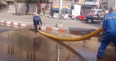أونلي ليبانون : كثافات مرورية بسبب كسر ماسورة بطريق الإسماعيلية الصحراوى