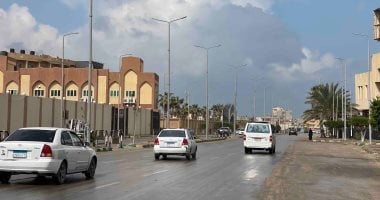 أونلي ليبانون : أمطار خفيفة علي مدينة العريش صباح اليوم