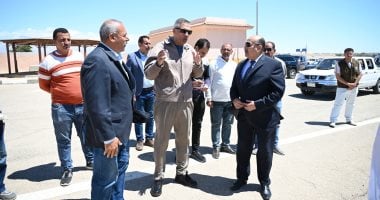 أونلي ليبانون : محافظ جنوب سيناء يتفقد الموقع المخصص لإقامة أرض الاصطفاف بجوار كمين الوادى