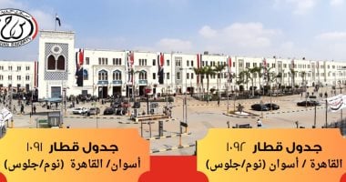 أونلي ليبانون : السكة الحديد تستجيب للركاب.. وقوف قطاري 1091 و1092 بمحطات جديدة بالوجه القبلي