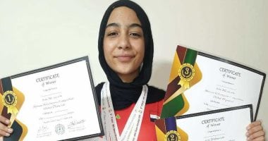 أونلي ليبانون : كنزى ترفع اسم مصر وتحصل على 3 ميداليات ببطولة MRC الدولية للبرمجة والروبوتات