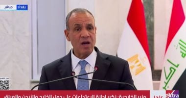 أونلي ليبانون : وزير الخارجية من بغداد: القاهرة تقف بكل ثقلها لدعم أمن واستقرار العراق والمنطقة