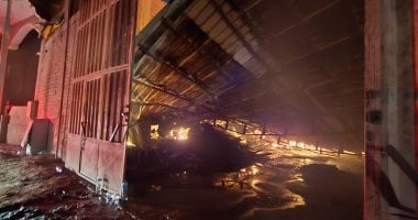 أونلي ليبانون : محافظ القليوبية: السيطرة على حريق 3 مصانع بالقناطر الخيرية.. صور