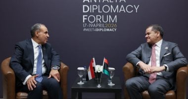 أونلي ليبانون : وزير الخارجية يلتقى رئيس حكومة الوحدة الوطنية الليبية