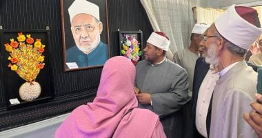 أونلي ليبانون : رئيس منطقة أسوان الأزهرية يفتتح معرض التربية الفنية