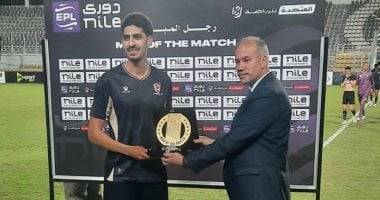 أونلي ليبانون : أدهم حامد يحصل على جائزة رجل مباراة بتروجت وفاركو