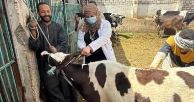أونلي ليبانون : 53 ندوة و2405 زيارات ميدانية لحماية الثروة الحيوانية بأسيوط