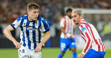 أونلي ليبانون : أتلتيكو مدريد ضد ريال سوسيداد.. الباسكي يتقدم 2-1 في نهائي كأس إسبانيا