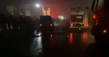 أونلي ليبانون : قطع التيار الكهربى عن موقع حريق مخزن أخشاب مؤسسة الزكاة.. صور