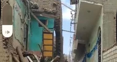 أونلي ليبانون : انهيار منزل من الطوب اللبن دون إصابات فى قنا