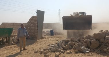 أونلي ليبانون : إزالة 15 حالة تعد و4 طواحين ذهب واسترداد 8910 أمتار من الأراضي في قنا