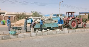 أونلي ليبانون : رئاسة مركز الداخلة: استكمال تطوير ورفع كفاءة مدخل المنطقة الحرفية بمدينة موط