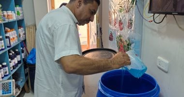 أونلي ليبانون : ضبط مصنع منظفات يعمل بدون ترخيص بمنطقة السقالة بالغردقة