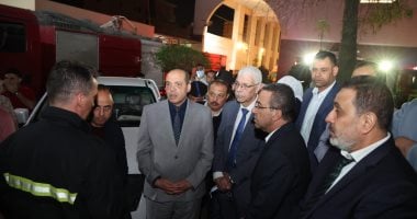 أونلي ليبانون : محافظ المنوفية يتفقد موقع حريق “مخزن الأدوية” بمبنى معهد الكبد القديم