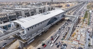 أونلي ليبانون : ​نقلة حضارية.. اليوم السابع يستعرض أحدث تصوير جوي لمونوريل غرب النيل