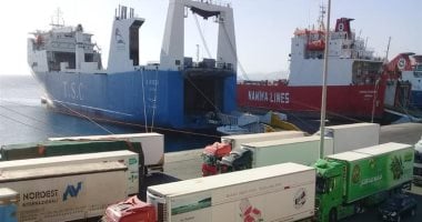 أونلي ليبانون : تداول 16 ألف طن و727 شاحنة بضائع عامة ومتنوعة بموانئ البحر الأحمر