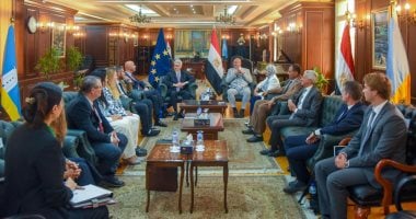 أونلي ليبانون : محافظ الإسكندرية يستقبل وفد الاتحاد الأوروبي لبحث تعزيز التعاون