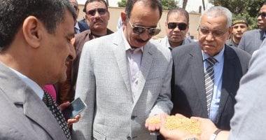 أونلي ليبانون : محافظ سوهاج يتفقد حصاد محصول القمح.. ويؤكد: استلام 8431 طنا