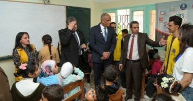 أونلي ليبانون : محافظ كفر الشيخ يتفقد المبادرة الرئاسية لفحص وعلاج مشاكل الإبصار لطلبة المدارس