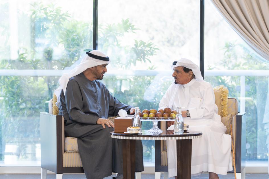 أونلي ليبانون : محمد بن زايد وحاكم عجمان يبحثان شؤون الوطن والمواطن