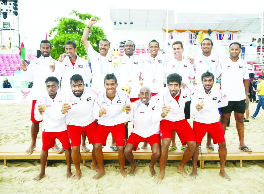 أونلي ليبانون : 31 رياضياً يمثلون الإمارات في «الآسيوية الشاطئية»