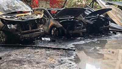 أونلي ليبانون : تفحم 6 سيارات وتحقيقات تكشف المجهول