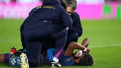 أونلي ليبانون : لامين يامال.. إصابة لامين يامال لاعب برشلونة تهدد نهاية موسمه