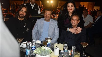 أونلي ليبانون : شاليمار شربتلي تخطف الأنظار في أحدث ظهور برفقة زوجها خالد يوسف| صور