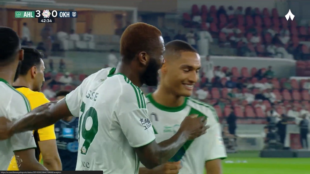 اهداف مباراة الاهلي والاخدود (4-0) الدوري السعودي