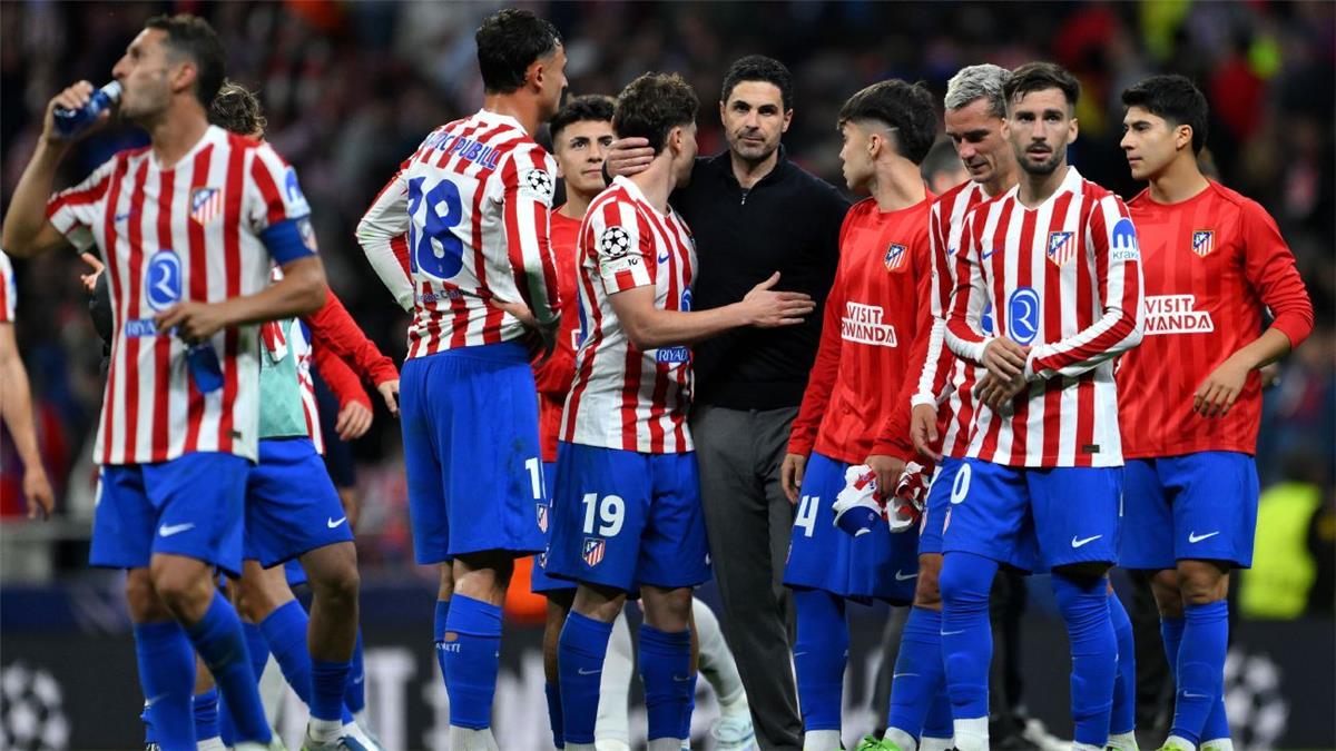 قائمة أتلتيكو مدريد لمواجهة آرسنال في دوري أبطال أوروبا