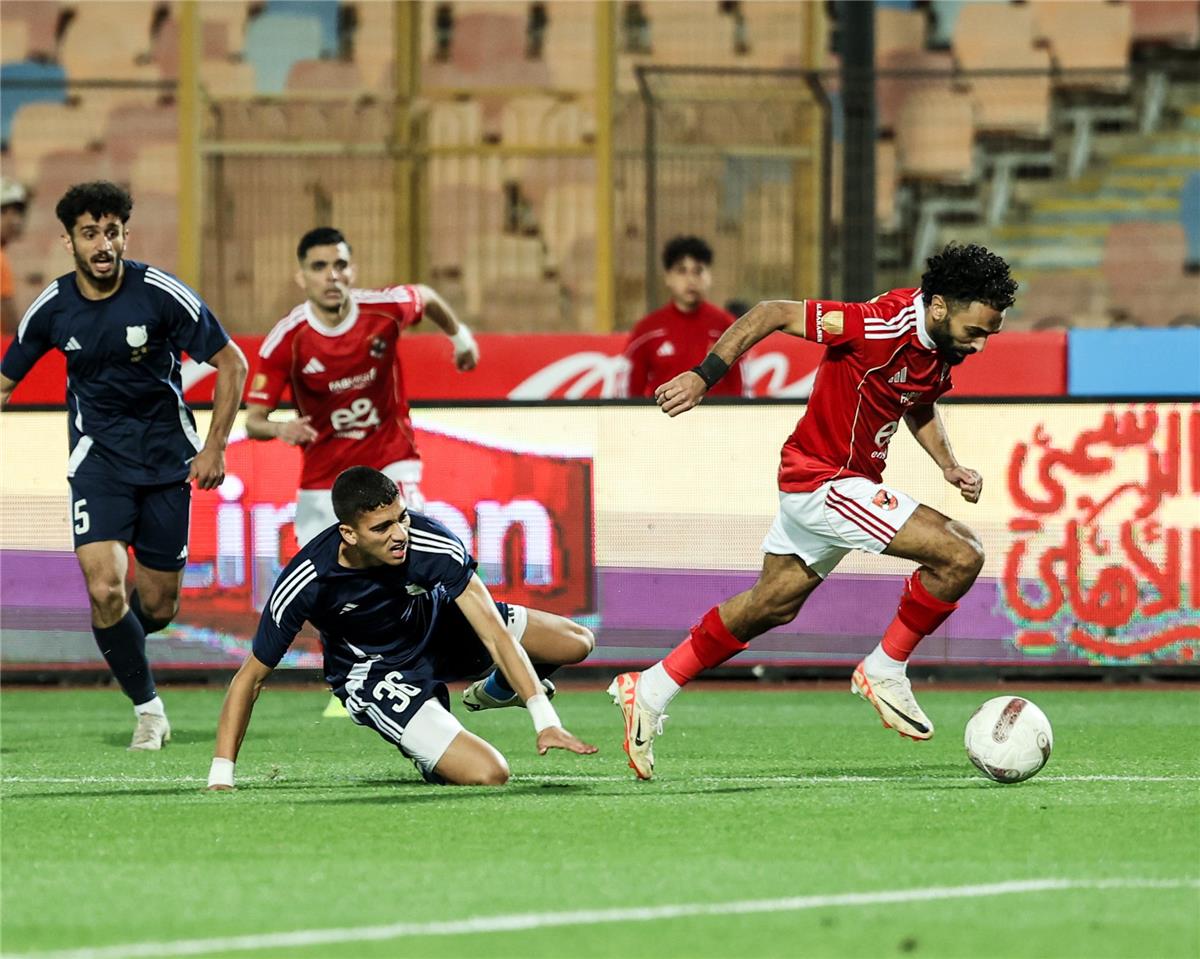رجل مباراة الأهلي وإنبي في الدوري المصري